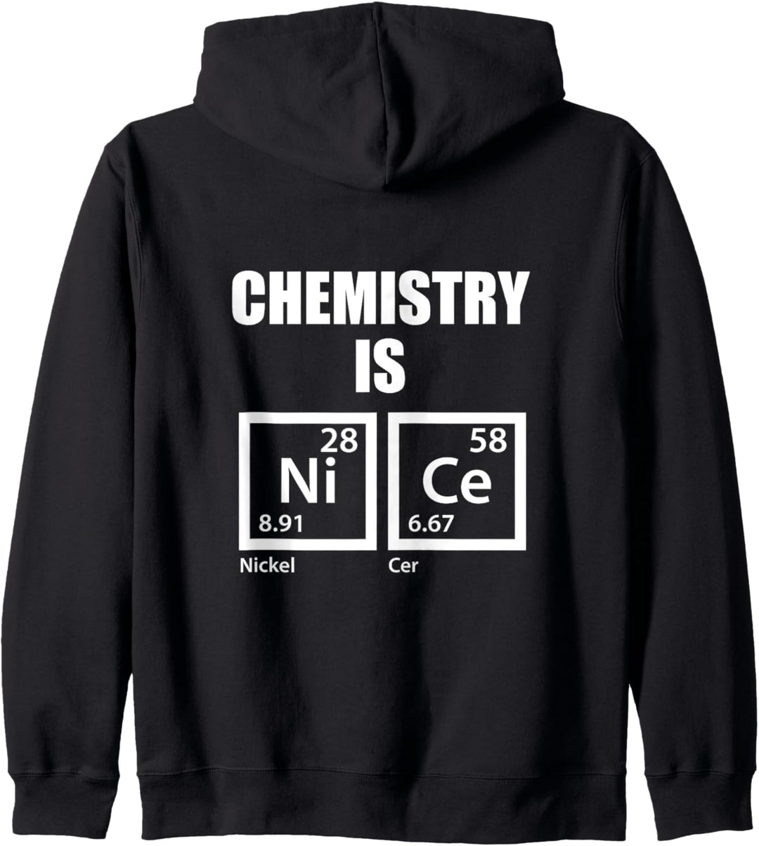 Chemistry is Nice Periodensystem Spruch Kapuzenjacke