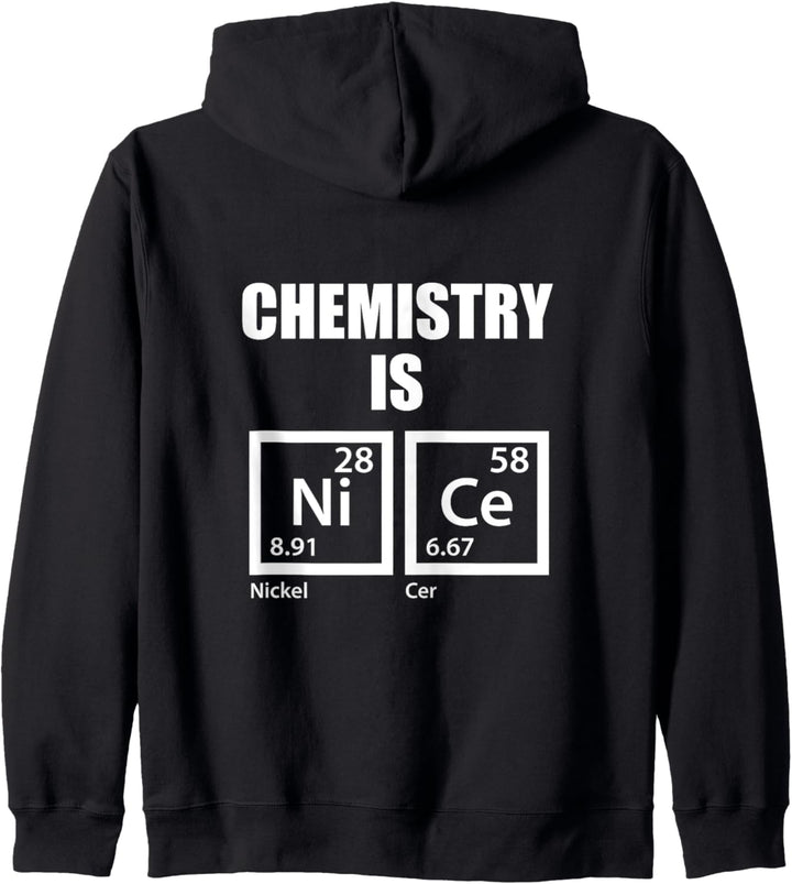 Chemistry is Nice Periodensystem Spruch Kapuzenjacke