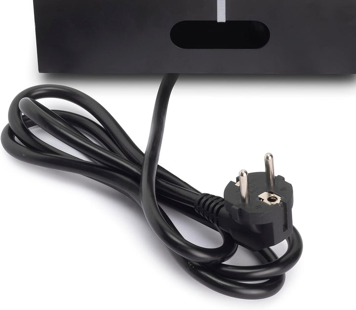 Emuca - ausziehbare und in den Tisch einlassbare Vielfachsteckerleiste, Mehrfachstecker (EU-Stecker