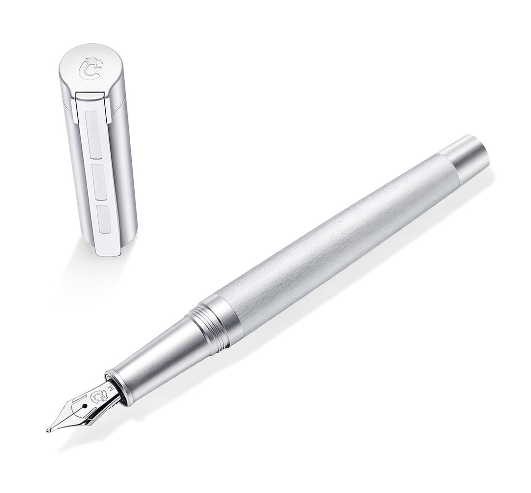 STAEDTLER Initium Metallum Füllhalter, Aluminium, M, Made in Germany, mit edler Geschenkverpackung,