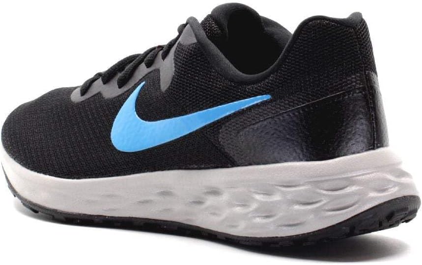 Nike Herren Revolution Laufschuh 42.5 EU Black Laser Blue Cobblestone, 42.5 EU Black Laser Blue Cobb