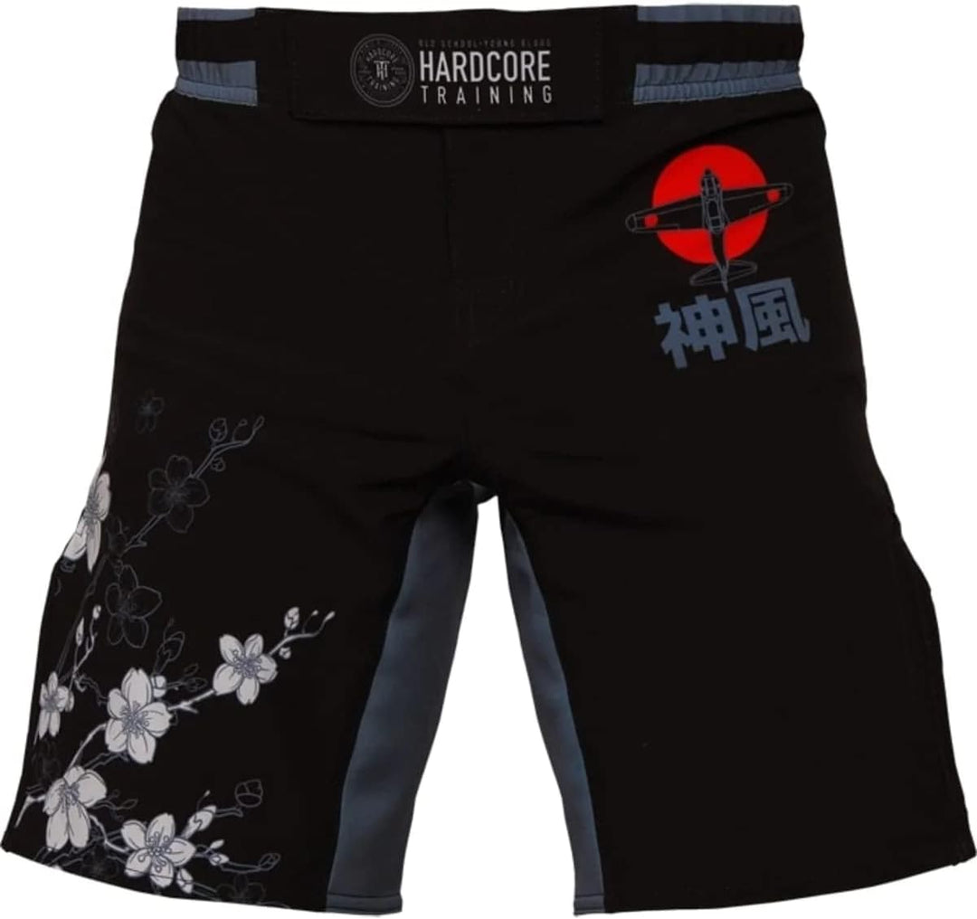Hardcore Training Fight Shorts Kurze Hose Herren MMA BJJ Grappling Fitness Boxen Muay Thai No Gi XS