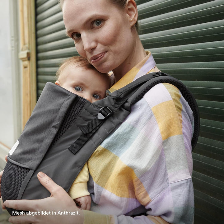 Stokke Limas Mesh, Glacier Green - Atmungsaktive Babytrage mit Hochleistungsstoffen - Sicher für Bab