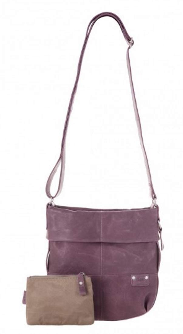 zwei Unicorn U10 Umhängetasche 26 cm violet