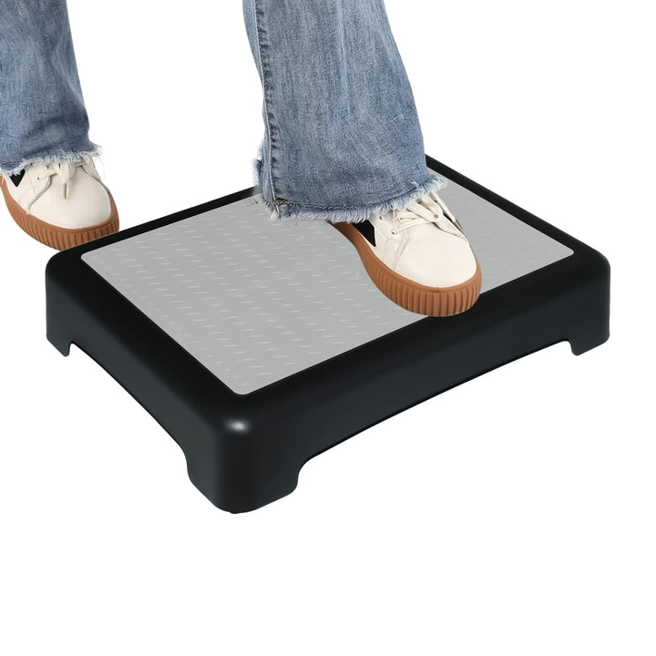 Tritthocker Trittstufe, 43x33x9cm PP rutschfeste Halbstufen, Trittstufe Indoor, Half Step Hocker, Ru