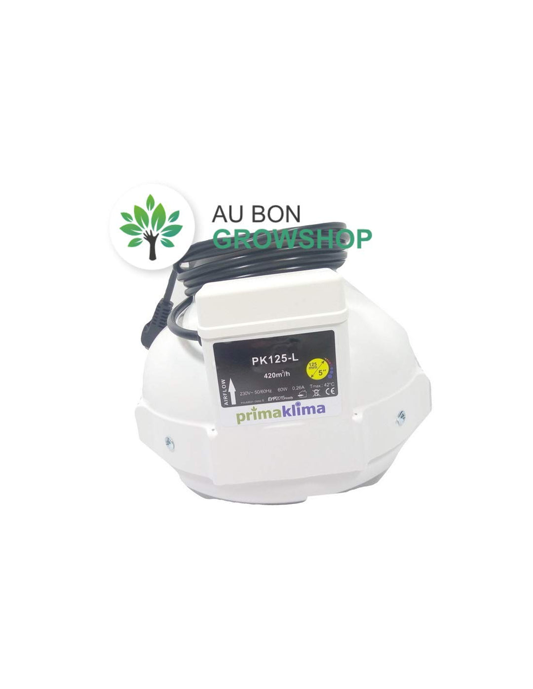 Prima Klima Rohrventilator 440cbm/125mm