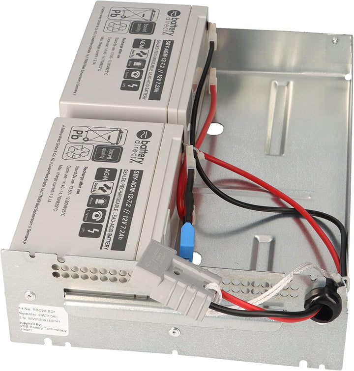 Akku kompatibel RBC22 APC Smart UPS 700 750 USV UPV Notstromversorgung