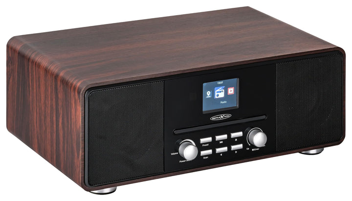Reflexion HRA19DAB/WD Design DAB+ Radio (2x80Watt) 2,4" TFT Farbdisplay, Uhrenanzeige mit Alarm-Funk