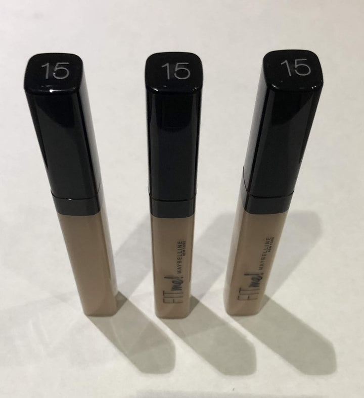 3x Maybelline Fit Me Concealer - 15 Fair
