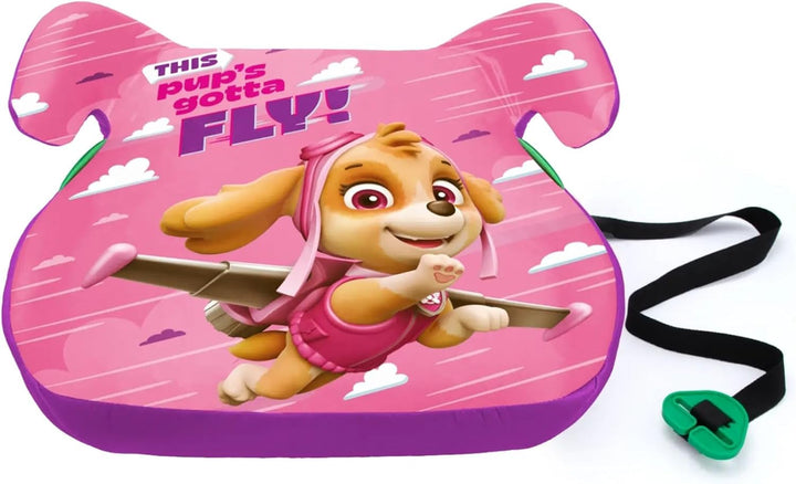 Kinderstoelverhoger: "SKYE", Girl - this Pup's gotta fly! EC Norm 129
