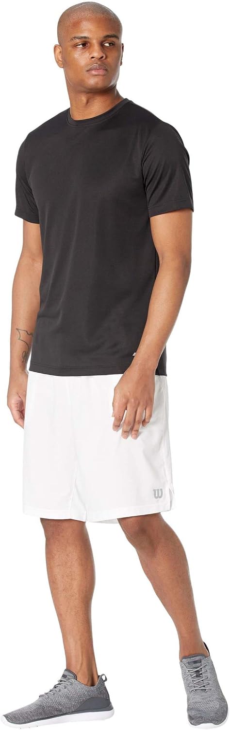 Wilson Herren Rush 9 Woven Short Tennis XL Weiss, XL Weiss