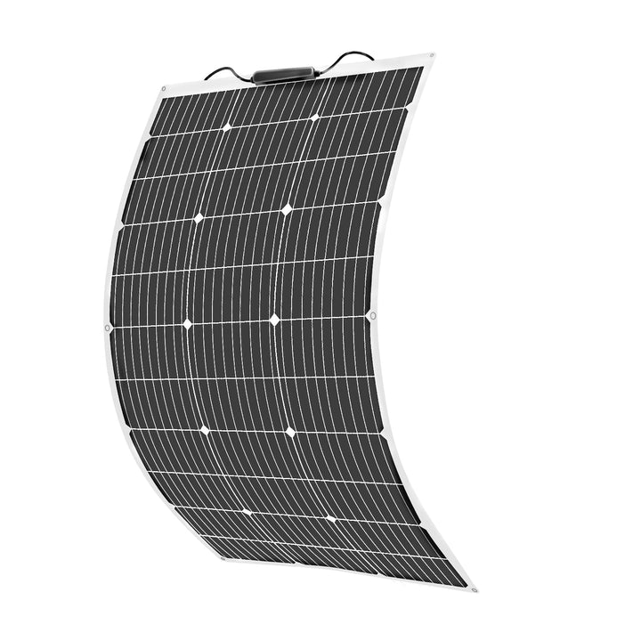 Aysolar 100W 12V Solarpanel Flexibel Monokristallines Flexible Solarmodul IP67 Wasserdicht Photovolt
