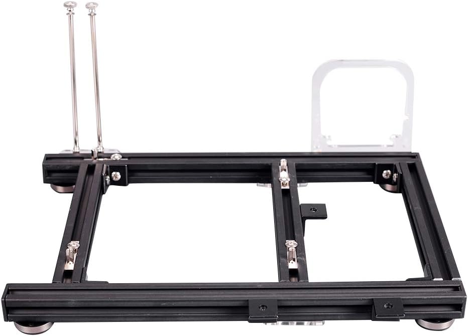 Tangxi ITX Motherboard Computer Gehäuse Rack, DIY Computer PC Open Frame Gehäuse, 20x20 Aluminiumleg