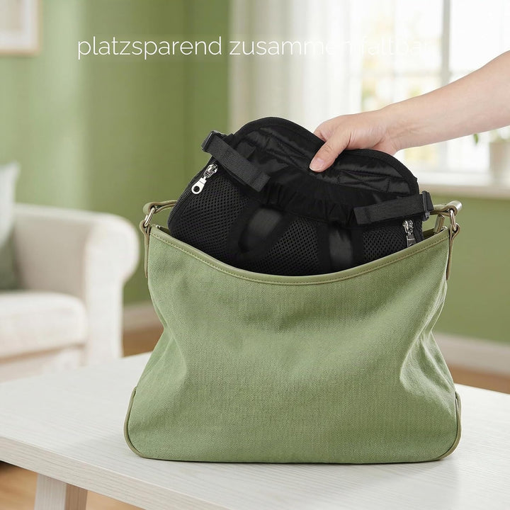 nulala Verbessert Hunderucksack bis 7kg, Atmungsaktiver Haustier Rucksack mit Gepolsterte Schultergu