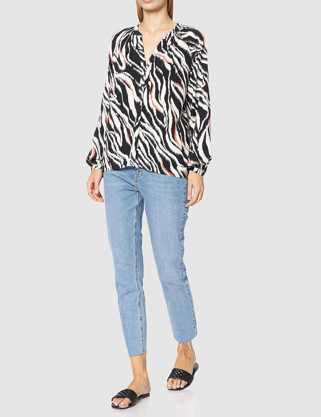 s.Oliver Damen Bluse 36 Schwarz, 36 Schwarz