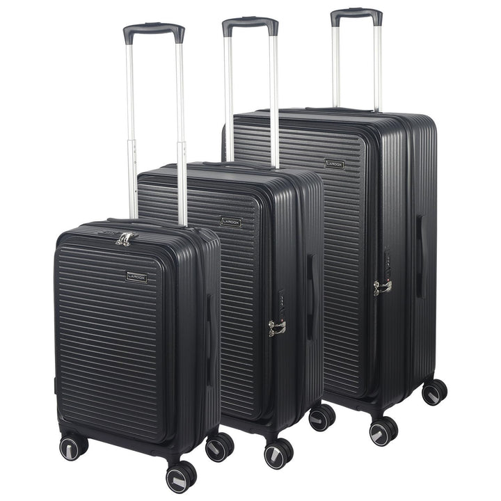 Erweiterbares Hartschalenkoffer Set, mit deutschem Polycarbonat hergestellt, 3-teilig, Spezielles Fr
