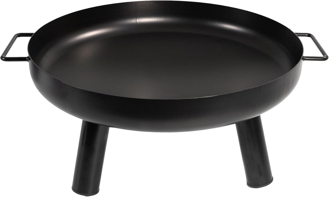 LEMODO Feuerschale für den Garten, Feuerstelle für Terrasse oder Balkon, Feuerschale 60 cm, Feuerkor