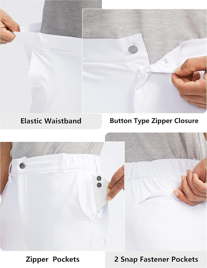 Soothfeel Herren-Golf-Jogginghose mit 5 Taschen, schmale Passform, Stretch-Sweathose, Laufen, Reisen