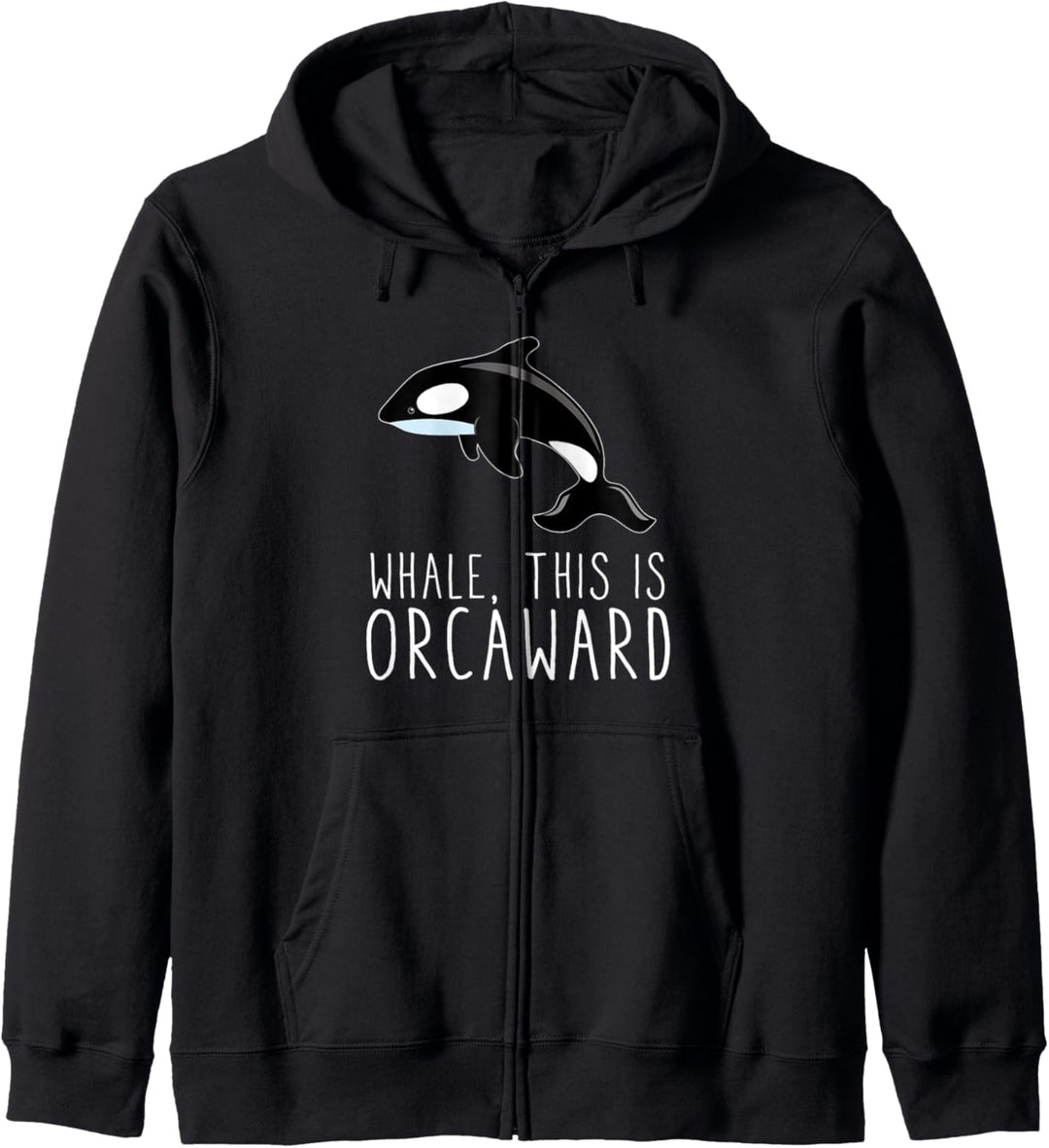 Wal Dies ist Orcaward Lustige Orca Killer Wal Humor Geschenk Kapuzenjacke