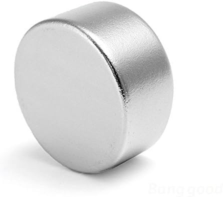Magnetastico® | 2 ultrastarke Neodym Magnete Scheibe 50x10 mm N52 NiCuNi Silber | Neodymium Permanen