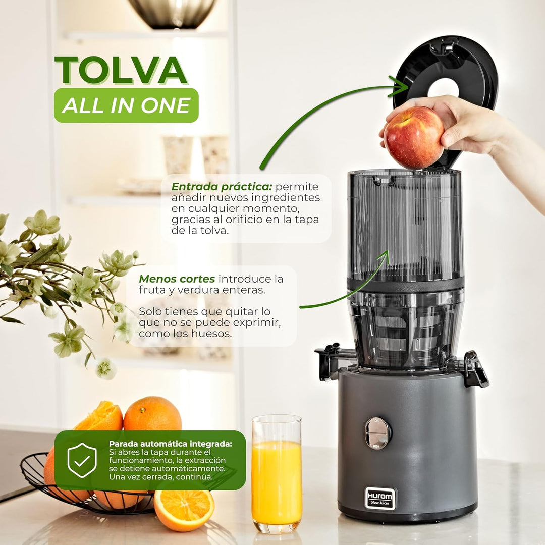 Hurom | Entsafter H330P - gesünder, schmackhafter und verschwendungsfreier Saft, Premium-Entsafter,