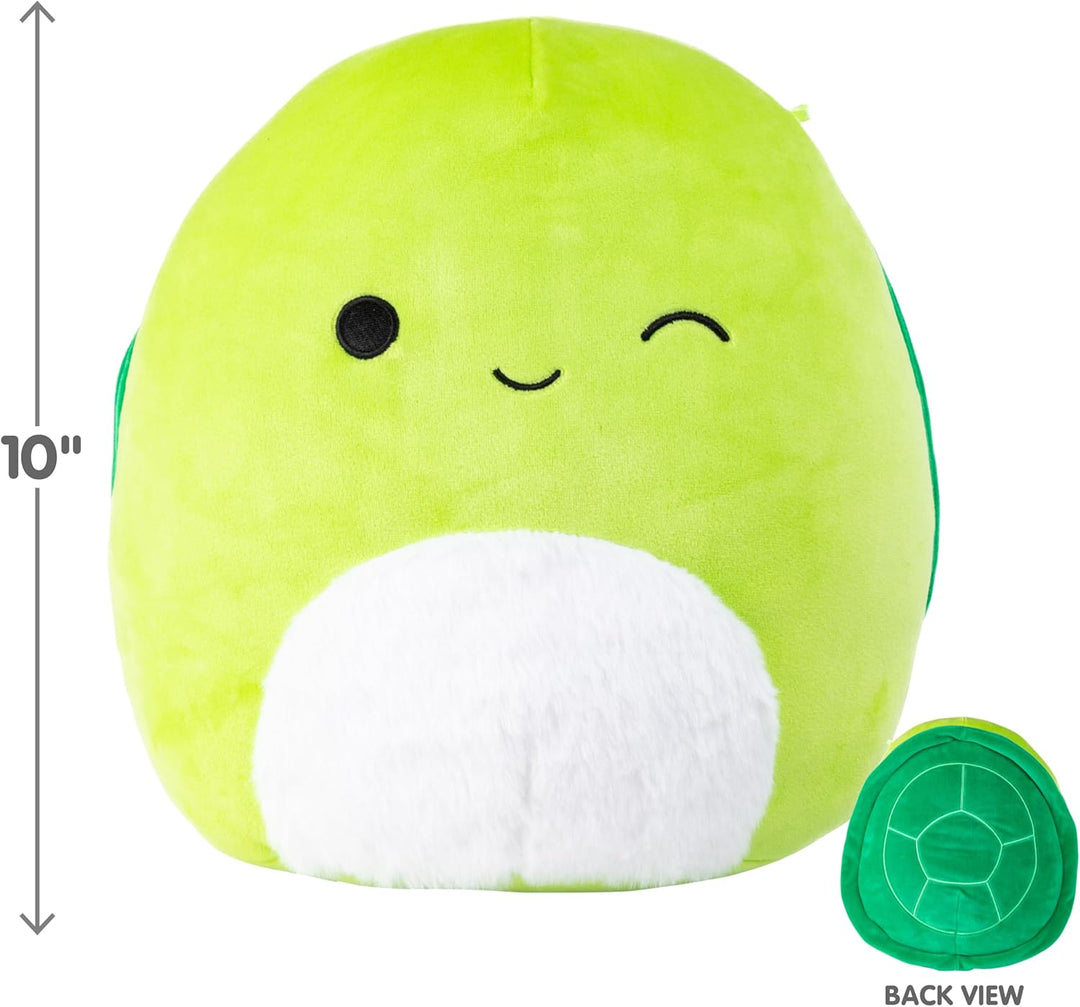 Squishmallows Original Henry The Turtle Offizieller Jazwares Plüsch, 25,4 cm, weiches und quetschbar