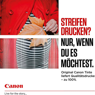 Canon BK/C/M/Y Druckertinte Multipack - mit sehr hoher Reichweite jeweils 11,7 ml für PIXMA Tintenst