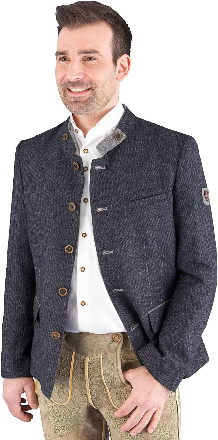 Spieth & Wensky Jacke NEUBRUNN blau grau 52, 52
