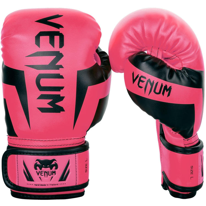 Venum Elite Handschuhe Kids Neonrosa S, Neonrosa S
