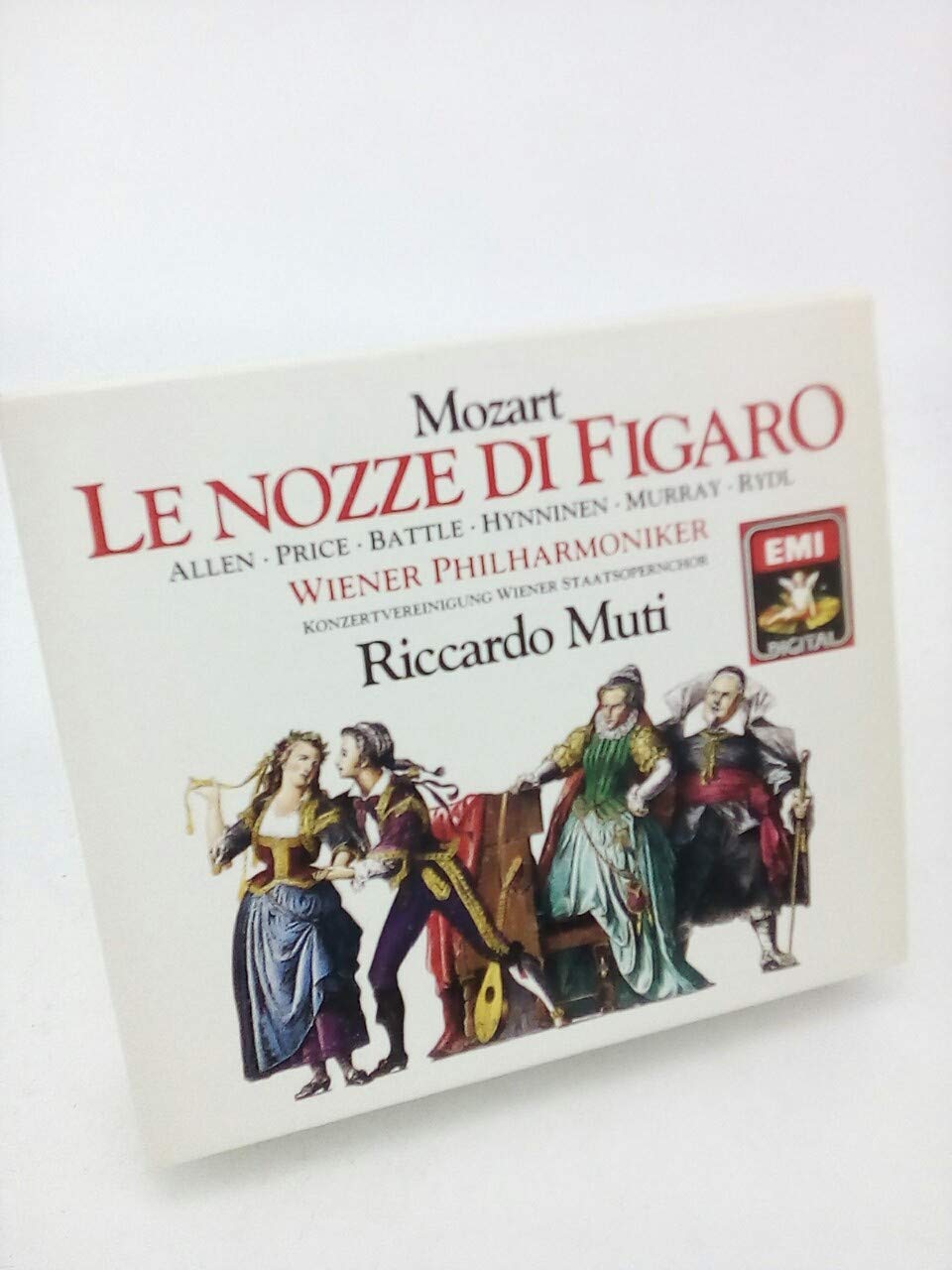 Mozart: Le nozze di Figaro (Gesamtaufnahme(ital.)), Audio-CD