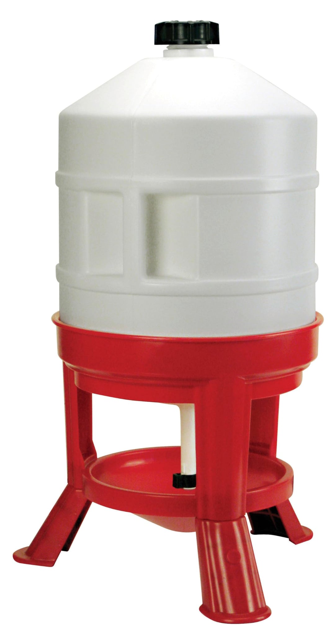 Kerbl Hühnertränke 30L, Automatische Wasserversorgung für Geflügel, Bruchfester langlebiger Kunststo