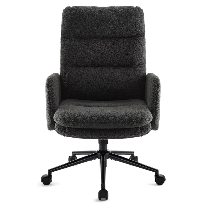 IWMH schminktisch Stuhl, schreibtischstuhl mit Rollen,bürostuhl ergonomisch mit armlehne,schminkstuh