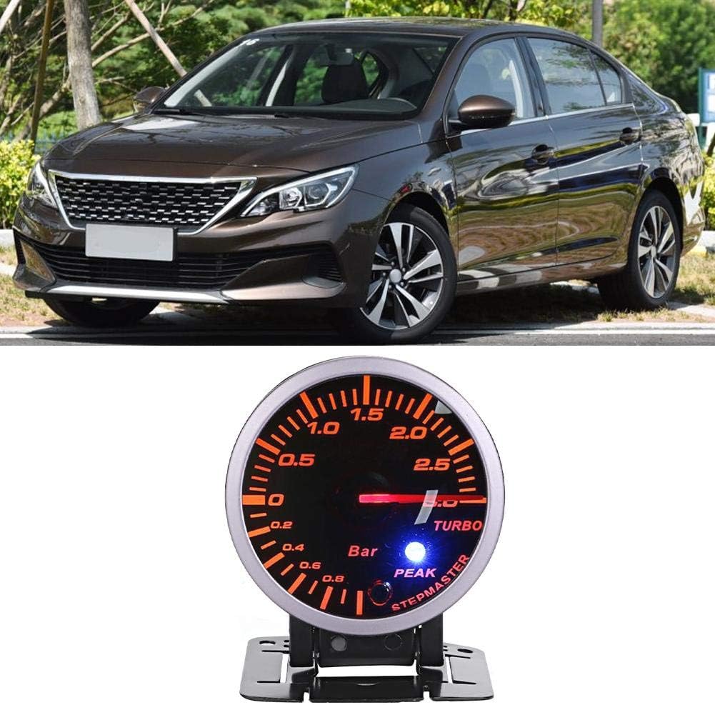 ladedruckanzeige,zusatzinstrumente turbo,Turbo Ladedruckanzeige, LED Turbo Gauge Boost Meter Licht D