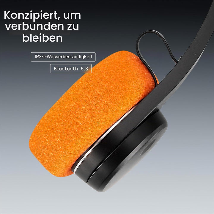 MONDO Freestyle On-Ear Bluetooth Headphones, Greige, Greige