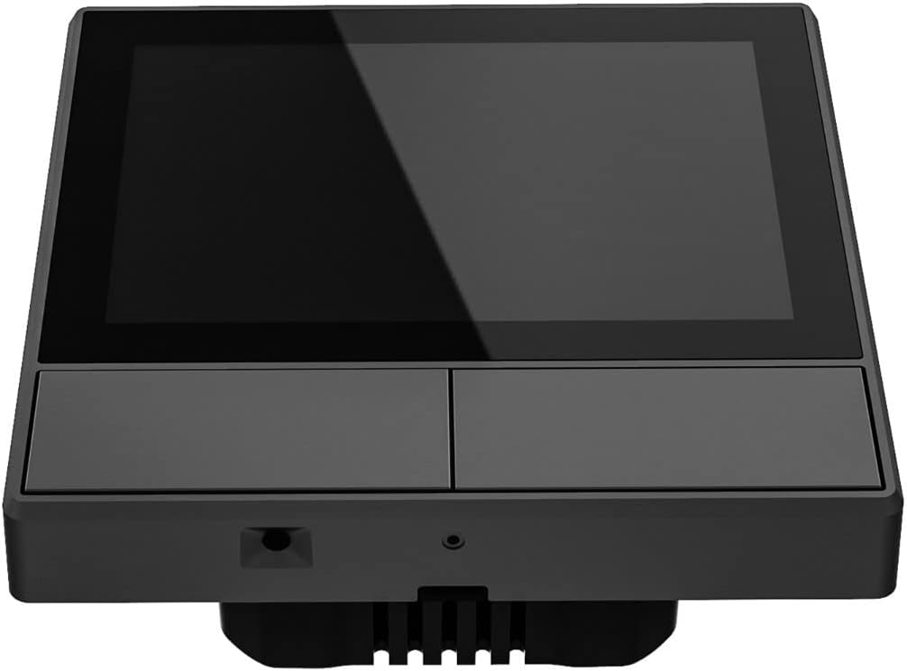 NSPanel Smart Switch - Smart Home, Alexa, Google, eWeLink (EU Schwarz), Eu Schwarz