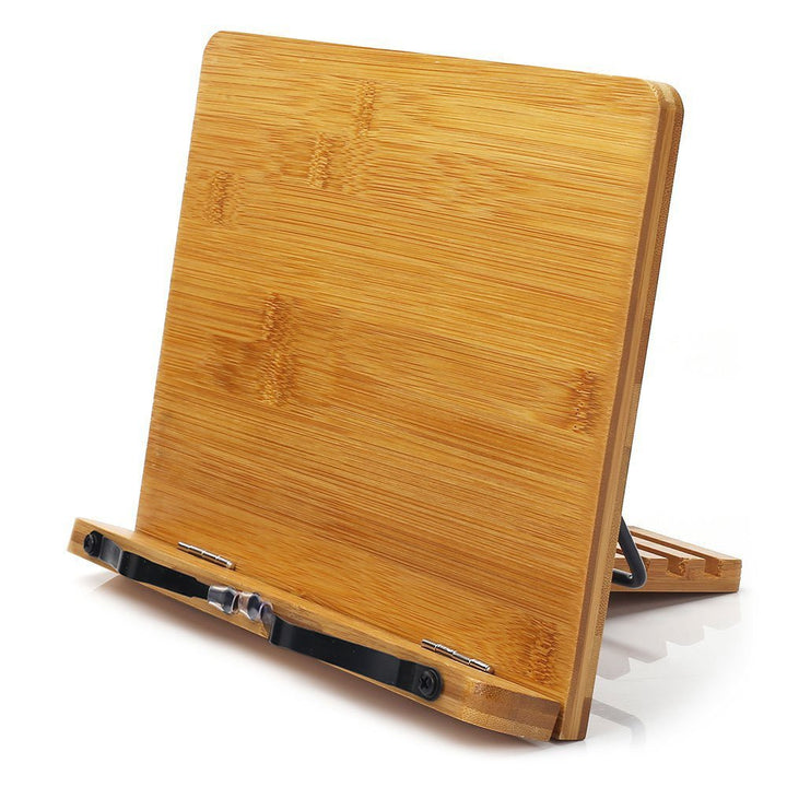 wishacc Holz einstellbar faltbar Leseständer/Buchhalter/Kochbuchhalter/Cookbook stand/Book rest/Büch