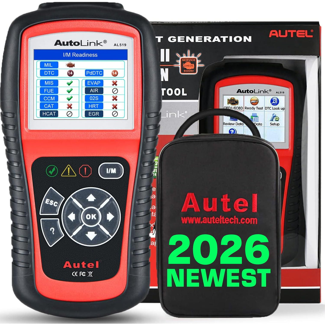 Autel AutoLink AL519 OBD2 Diagnosegerät, Gleich wie ML519, OBD2/ EOBD/CAN Auto Scanner Fahrzeug Moto