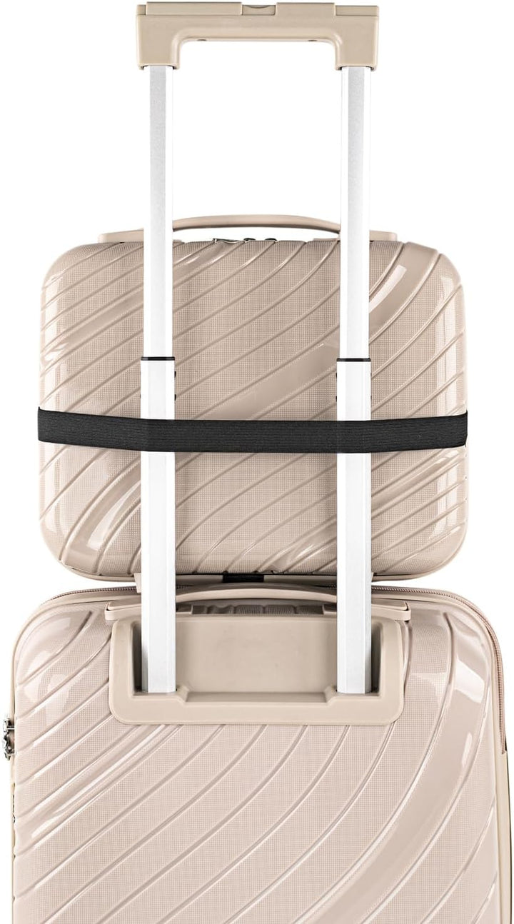 ITACA - Kosmetikkoffer Hartschale Gross, Beautycase Damen, Trolley & Handgepäck Koffer: Beauty Case