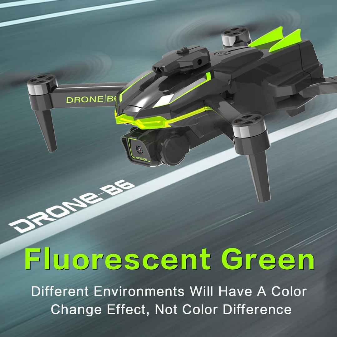 Drohne mit Kamera 4K für Kinder und Erwachsene mit Bürstenlose Motor, Faltbar Quadcopter mit WiFi Üb