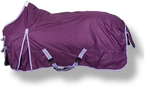 RL24 - Winterdecke 300g Füllung 600D BASICLINE lila 95cm Lila (Altes Modell) 95cm (300g/m² Füllung),