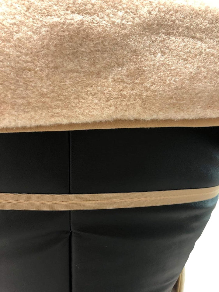 Alpenwolle Sesselschoner Relaxsessel Alpaca mit Taschen und Befestigung Überwurf Sitzauflage 100% Wo