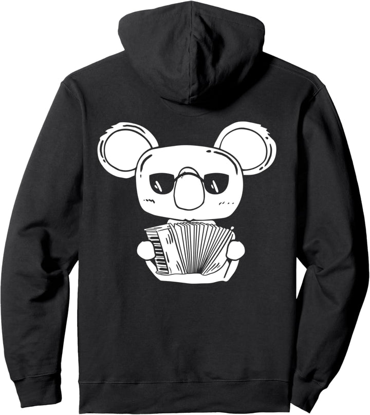 Akkordeon Akkordeonmusik Koala Handharmonika Ziehharmonika Pullover Hoodie