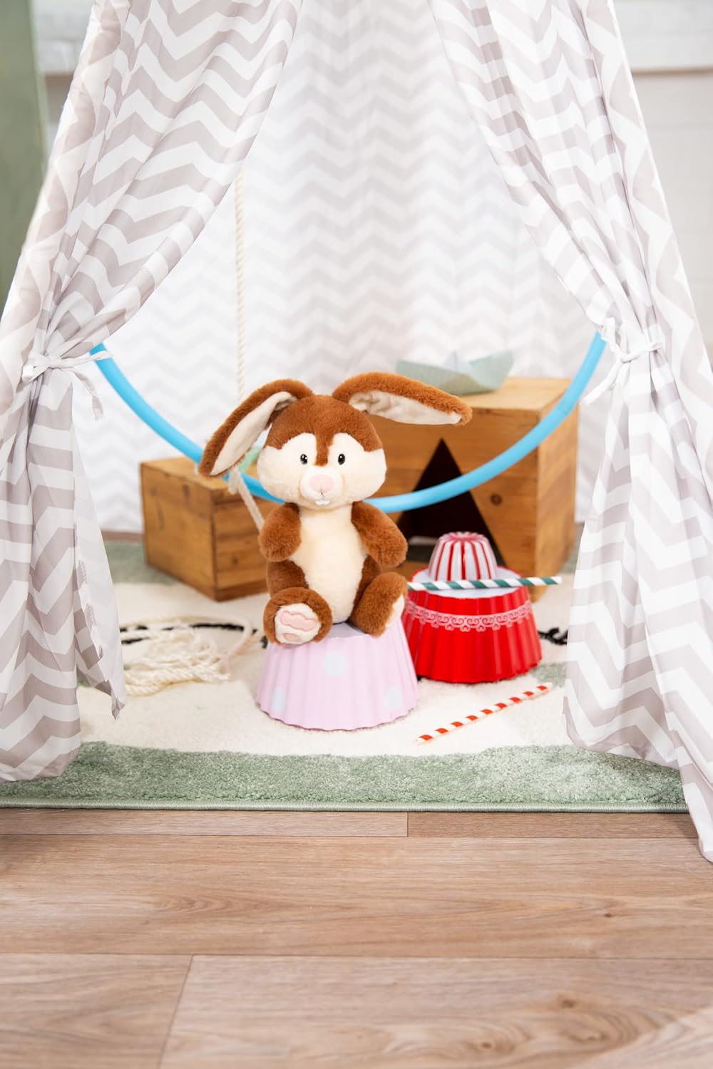 NICI 48386 Hase Poline Bunny 25cm Schlenker Plüsch Forest Friends Single Hase Poline, Single Hase Po