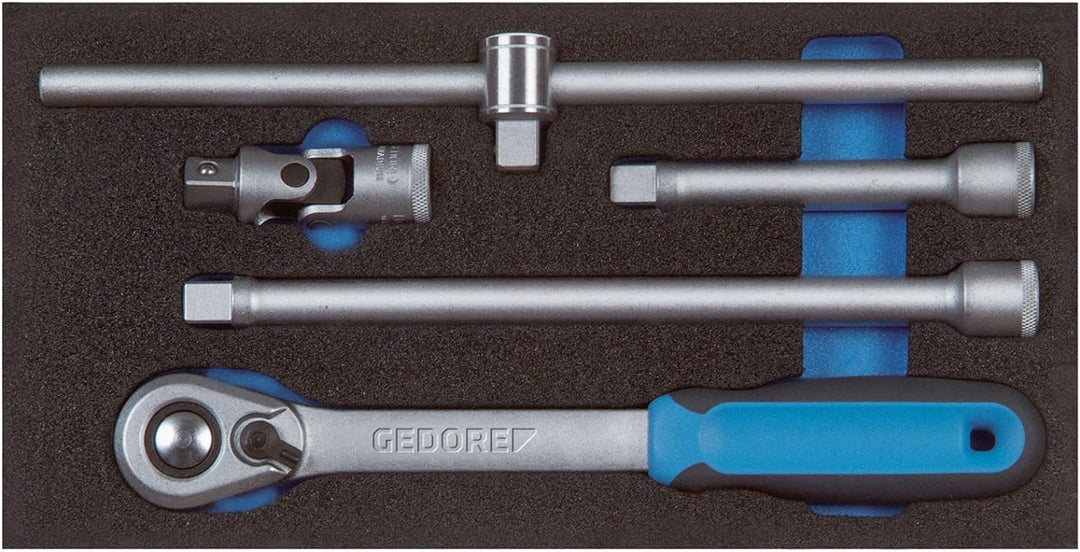 GEDORE 1500 CT1-1993 U-20 Zubehör für Steckschlüsseleinsätze 1/2' in Check-Tool-Modul, 1 Stück
