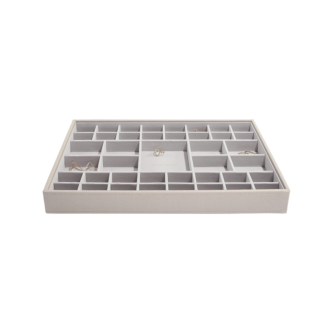 Stackers Taupe Schmuckschatulle Übergross Kleinteilfach, Taupe