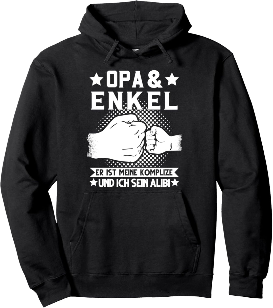 Opa Enkelkind Enkel Grossvater Pullover Hoodie
