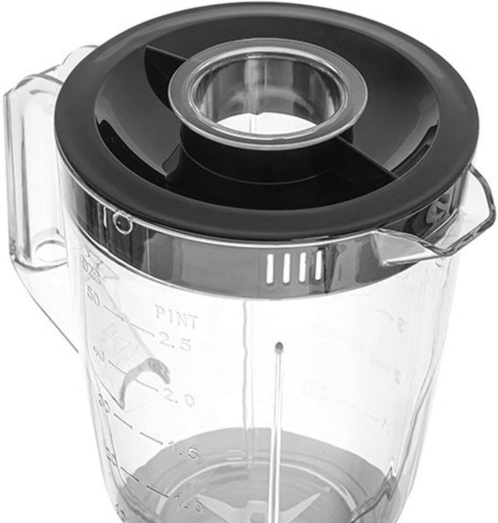 ADLER Praktischer Kunststoff-Mixer, 1000 W, 1,5 l Behälter, Impulsfunktion