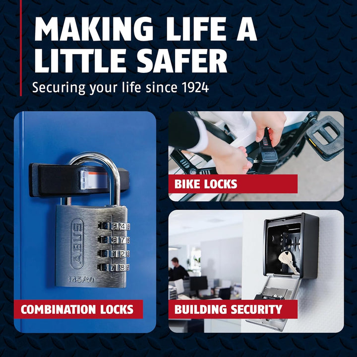 ABUS 70IB/35 _ 047886 KA6301 Vorhangschloss Aqua Safe Bogen Edelstahl 35 mm mit identischen Schlüsse