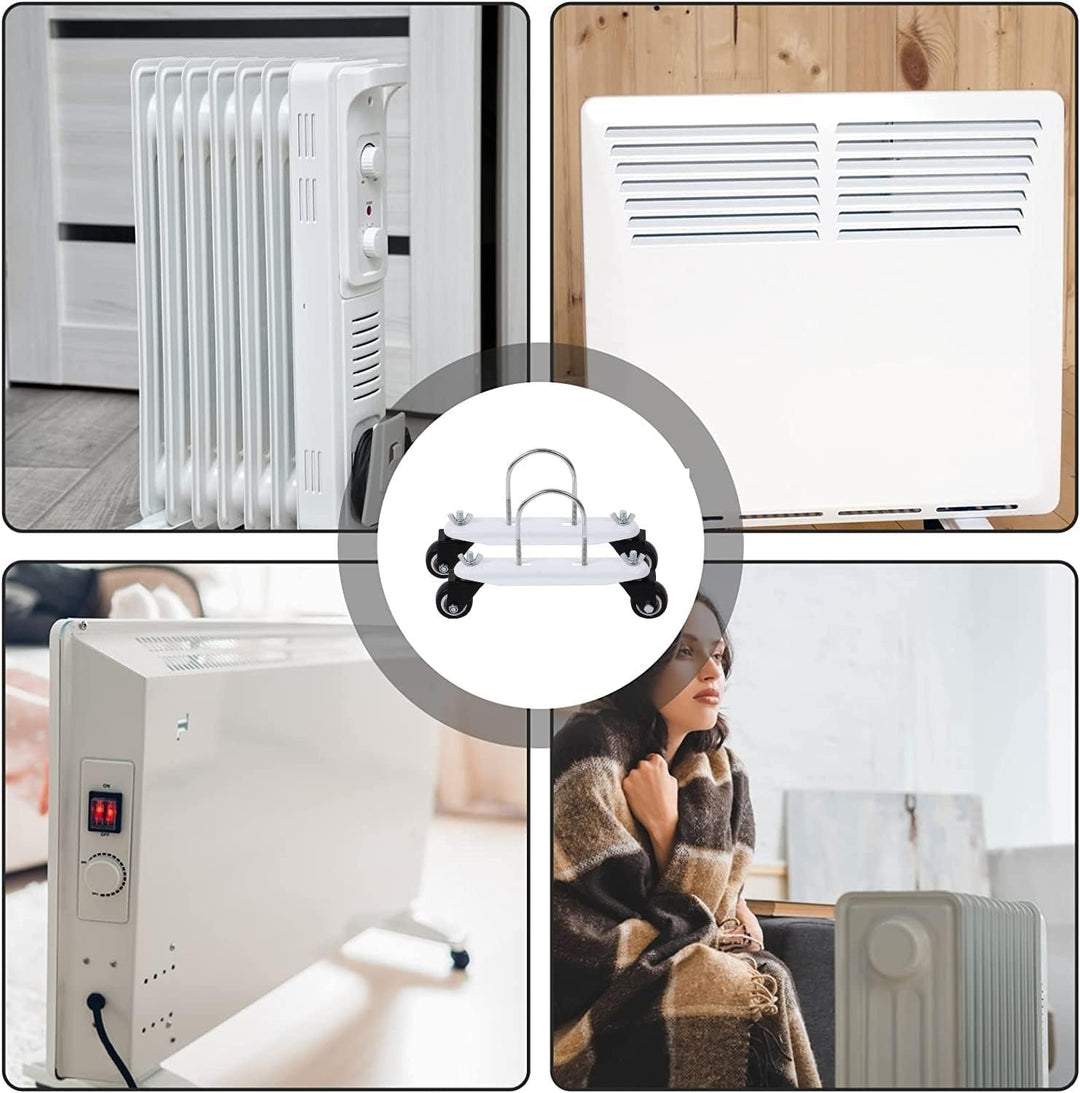 Beekeg 20 x 15cm ölradiator standfüsse，Universelle ölradiator mobile Unterstützung, anwendbar auf al