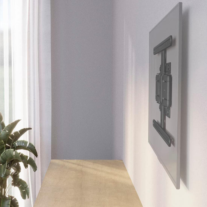 Hama Ultra-Slim TV Wandhalterung für 37"–90" (ultraflache TV-Halterung schwenkbar, neigbar, TV-Arm a